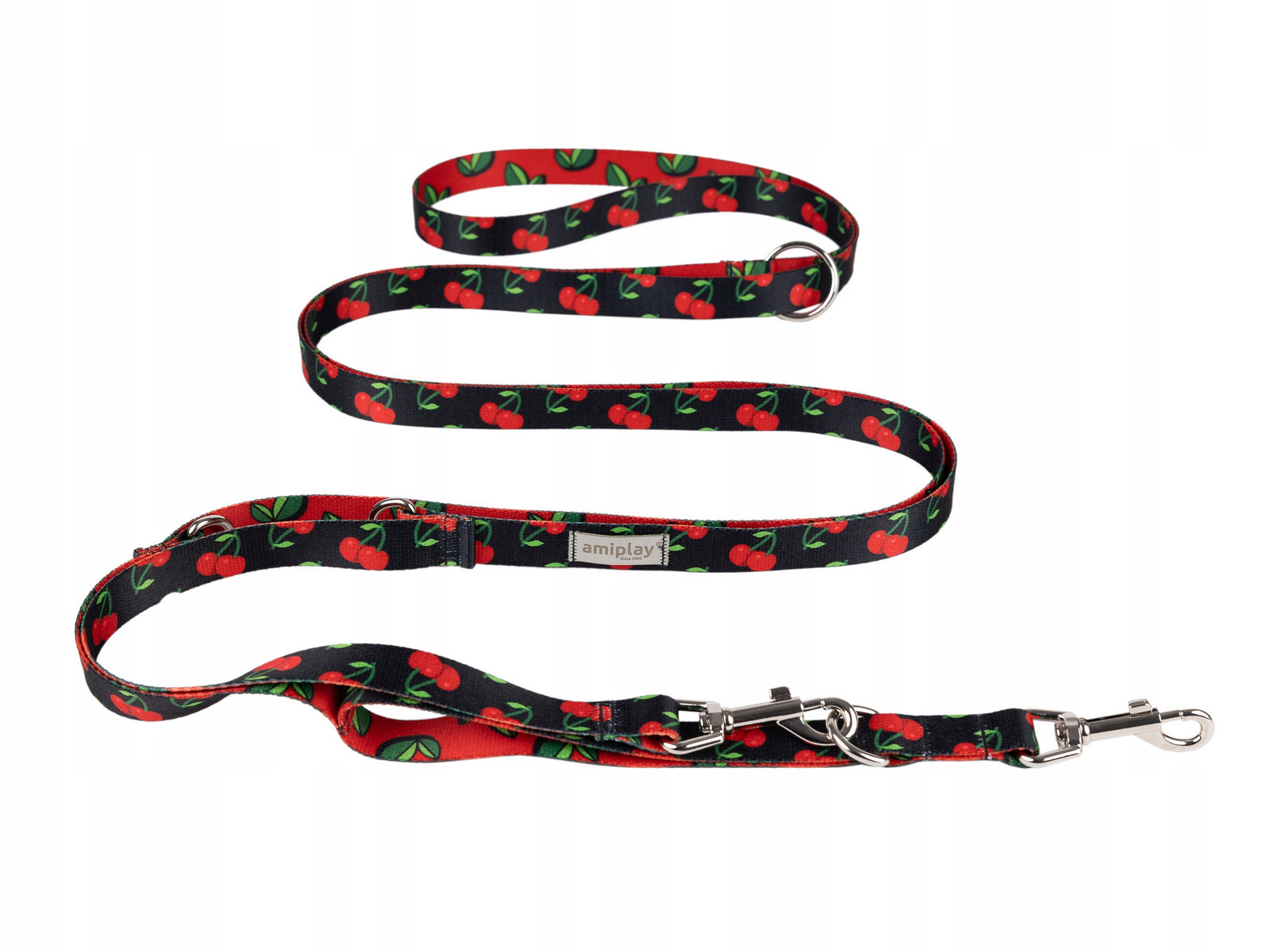 amiplay Vodítko přepínací 8in1 BeHappy XL Cherry