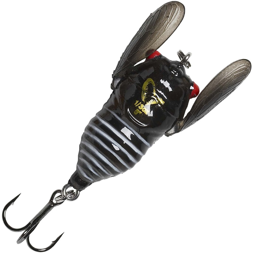 Savage Gear Nástraha 3D Cicada F Black - 3,3cm 3,5g