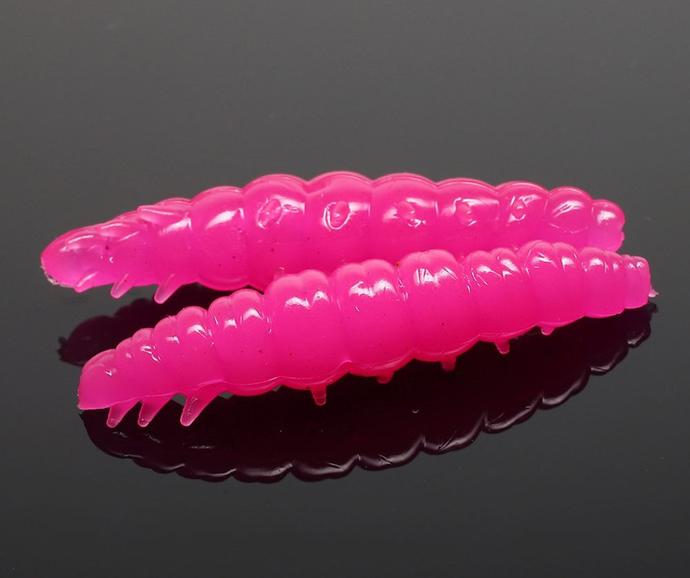 Libra Lures Larva Hot Pink - 3cm 15ks