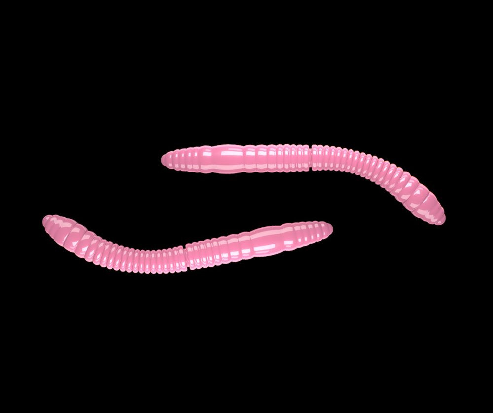 Libra Lures Fatty D’Worm Bubble Gum - D’Worm Tournament 5,5cm 12ks