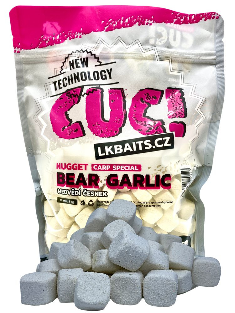 LK Baits CUC! Nugget Carp 17mm 1kg - Garlic Bear