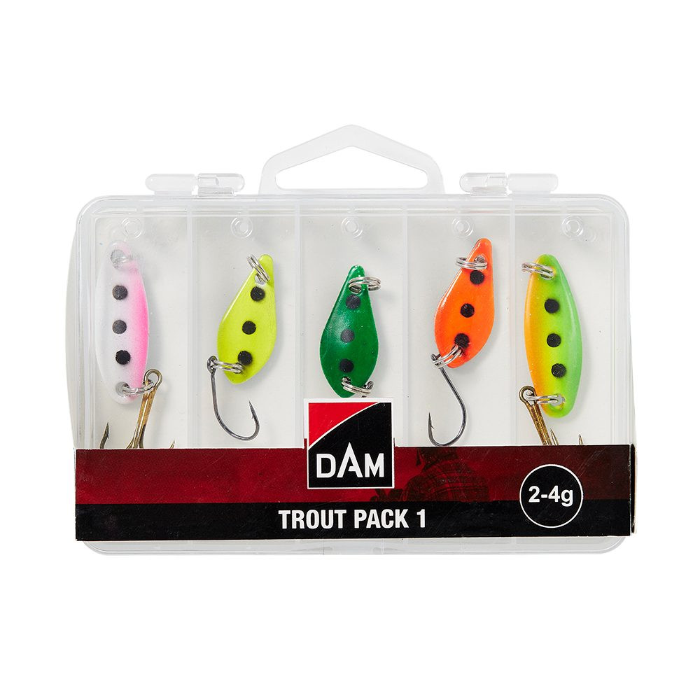 DAM Sada třpytek Trout Pack 5ks - 2-4g