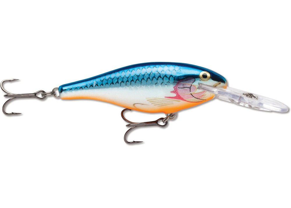 Rapala Wobler Shad Rap Deep Runner Silver Blue - 7cm 8g