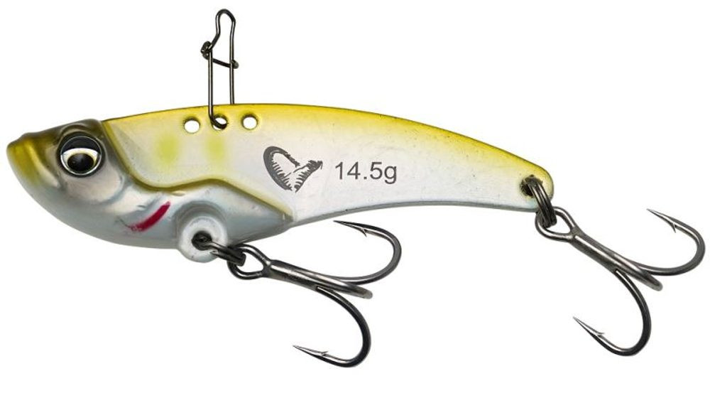 Savage Gear Wobler Vib Blade Green Silver Ayu - 4,5cm 8,5g