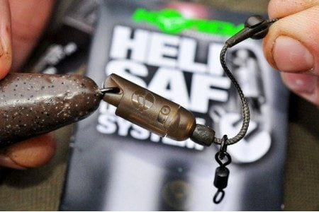 Korda Montáž Heli Safe Lead System 2ks - Zelená