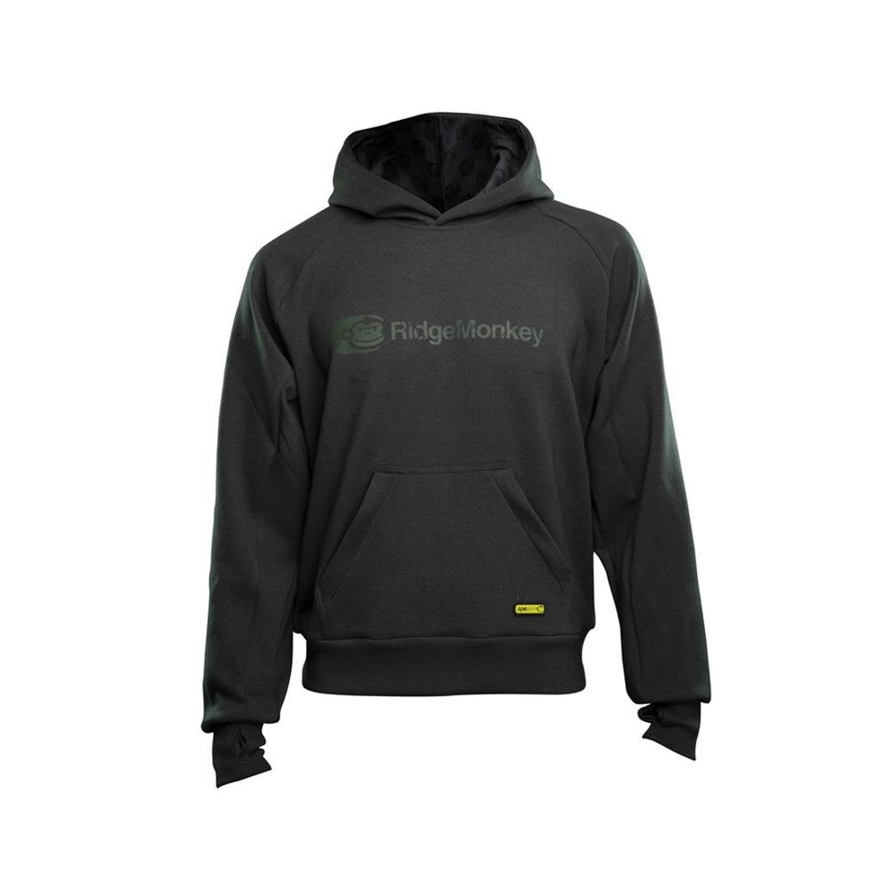 RidgeMonkey Mikina APEarel Dropback MicroFlex Hoody Grey - S