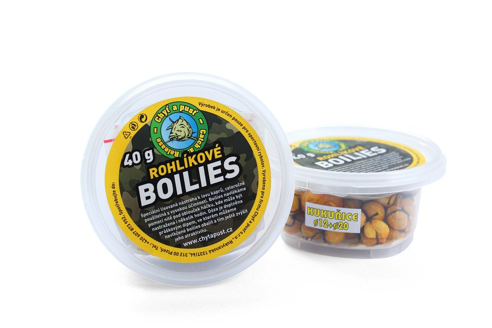 Chyť a pusť Rohlíkové boilies 20mm 150ml - Med