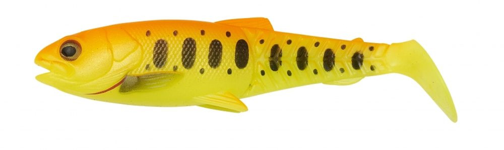 Savage Gear Gumová nástraha Craft Cannibal Paddletail Golden Ambulance - 10,5cm 12g