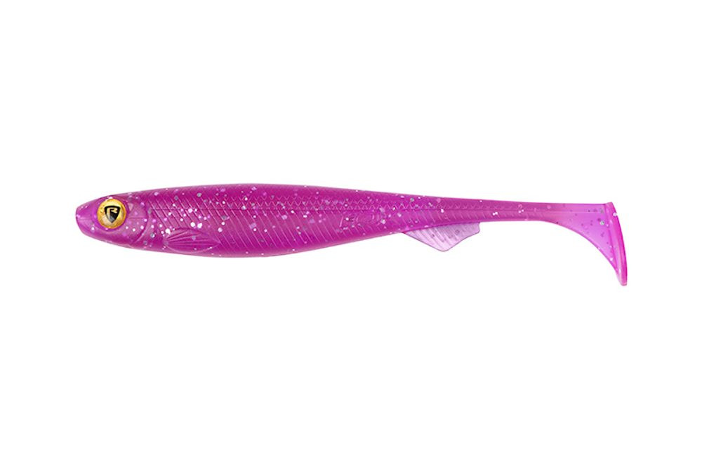 Fox Rage Gumová nástraha Slick Shad Bulk UV Purple Rain - 9cm