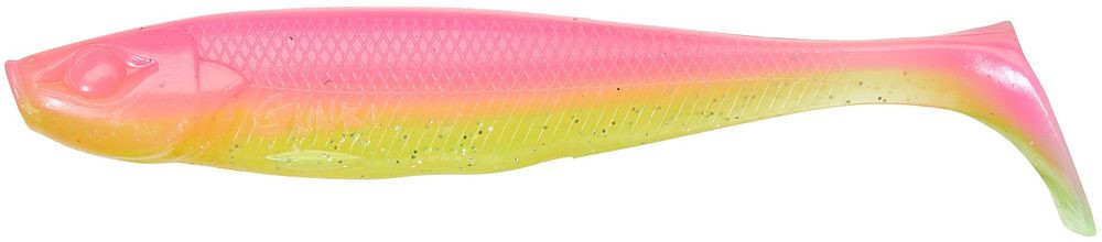 Gunki Gumová nástraha Bumpy Pink Chart - 7,6cm