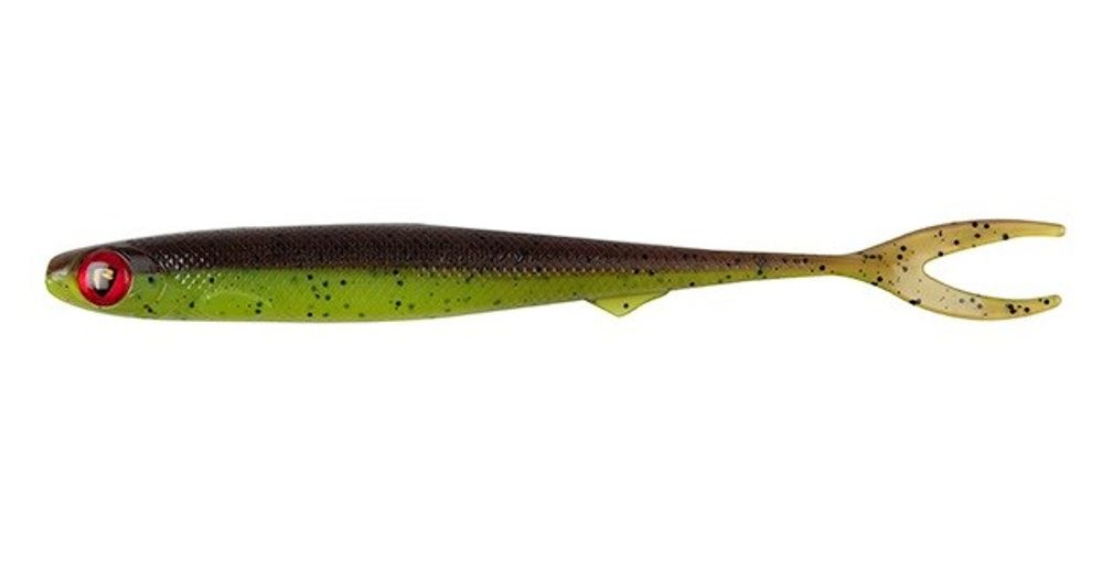 Fox Rage Gumová Nástraha Slick Finesse Super Soft UV Green Pumpkin - 9cm