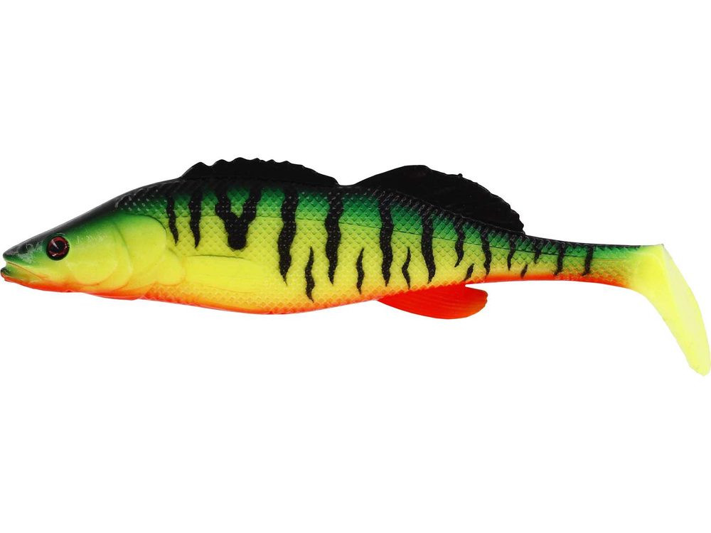 Westin Gumová nástraha ZanderTeez Shadtail Crazy Firetiger 1ks - 8,5cm  6g