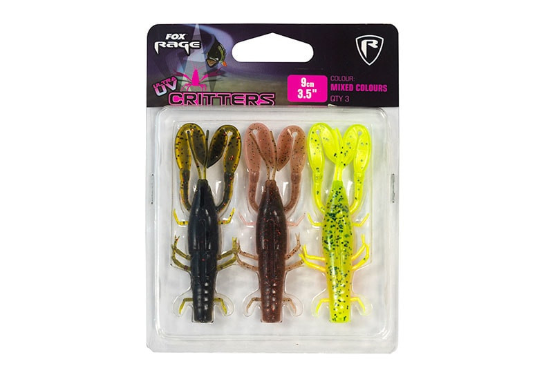 Fox Rage Gumová nástraha Critters Bulk Mixed Colours 3ks - 7cm