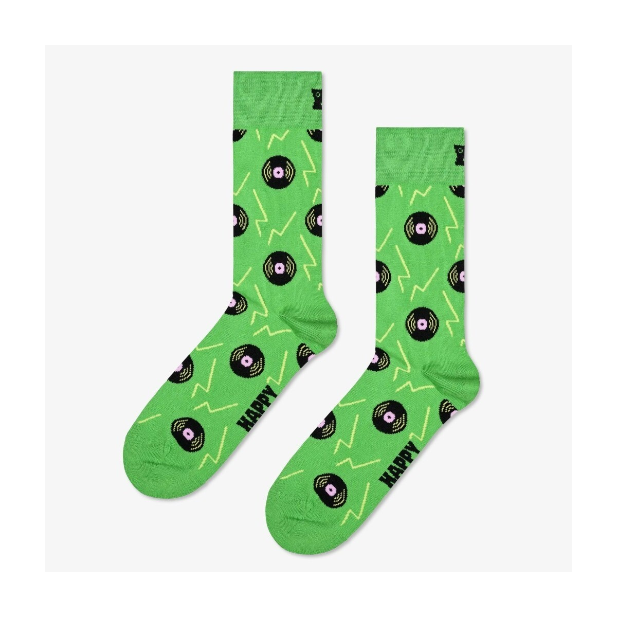 Happy socks  VINYL GREEN SOCK  Zelená