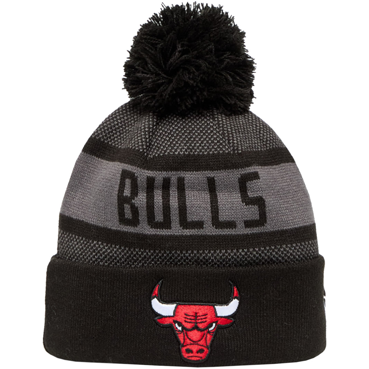 New-Era  Jake Cuff Beanie Chicago Bulls Hat  Šedá