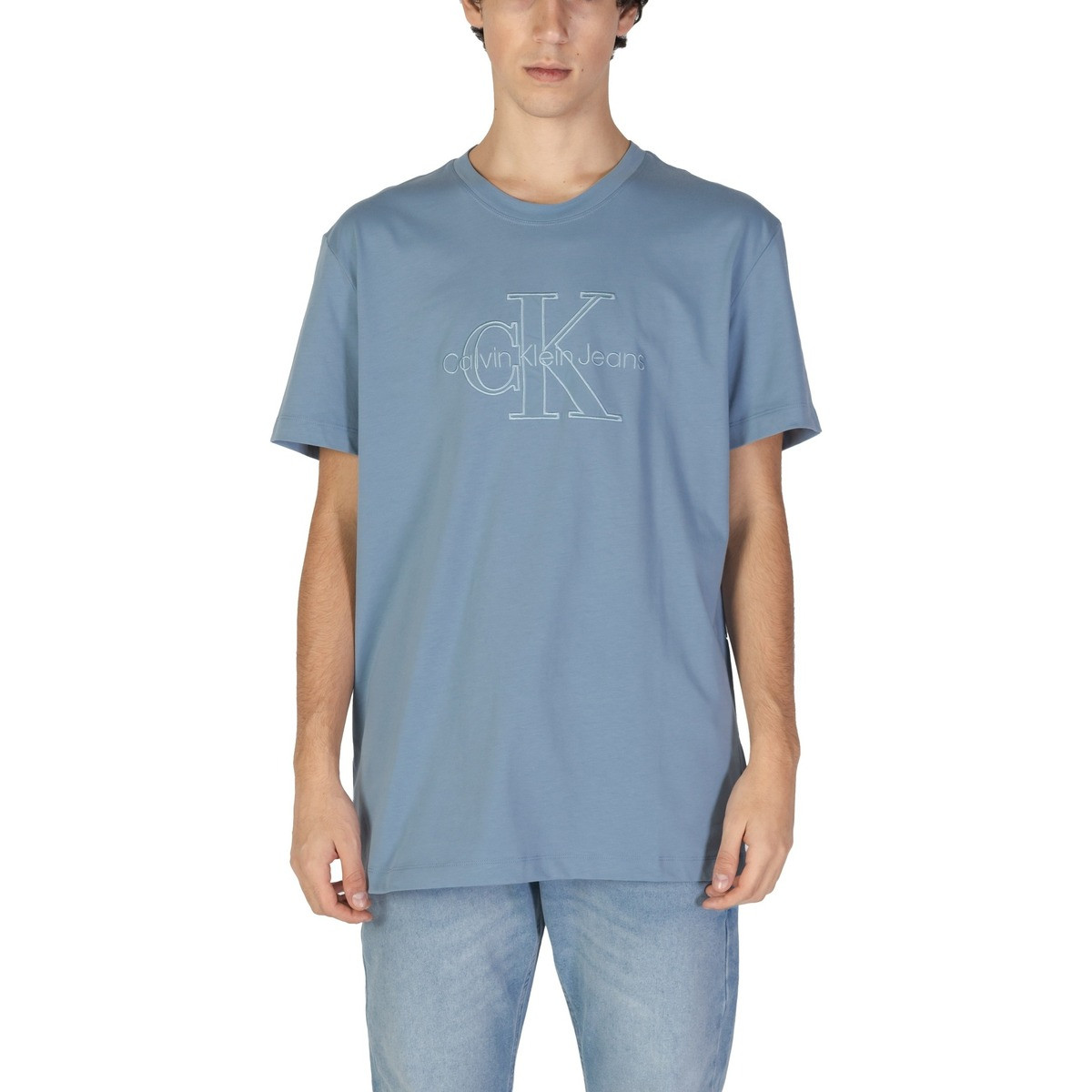 Calvin Klein Jeans  MONOLOGO APPLIQUE J30J325916  Modrá