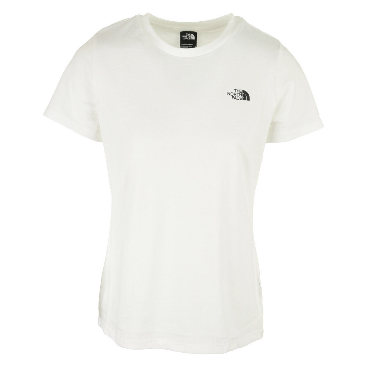 The North Face  W S/S Simple Dome Slim Tee  Bílá