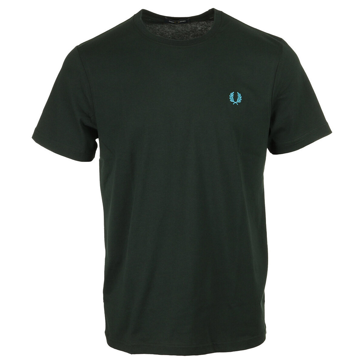 Fred Perry  Crew Neck Tee Shirt  Zelená