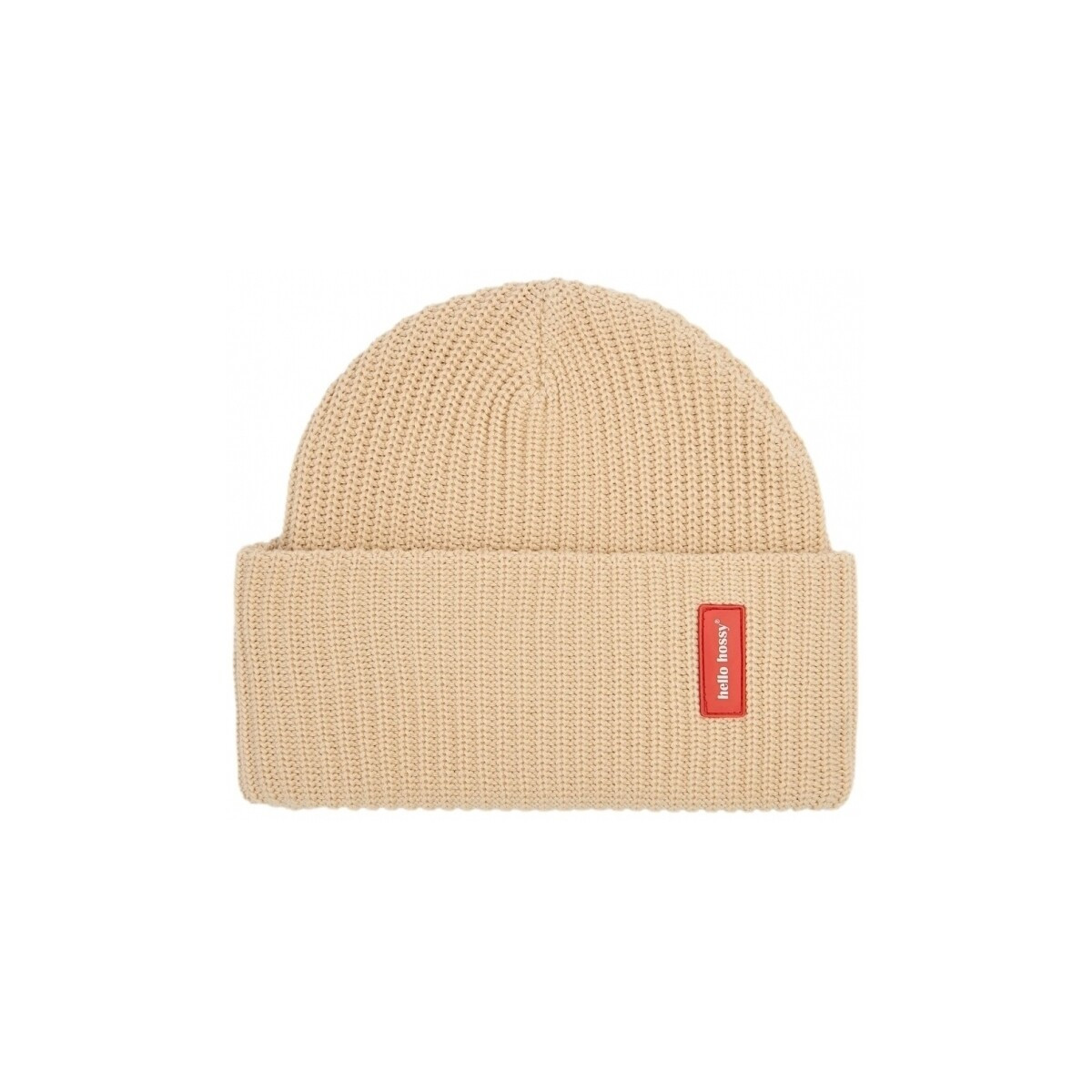 Hello Hossy  Flow Adults Beanie - Creamy  Béžová