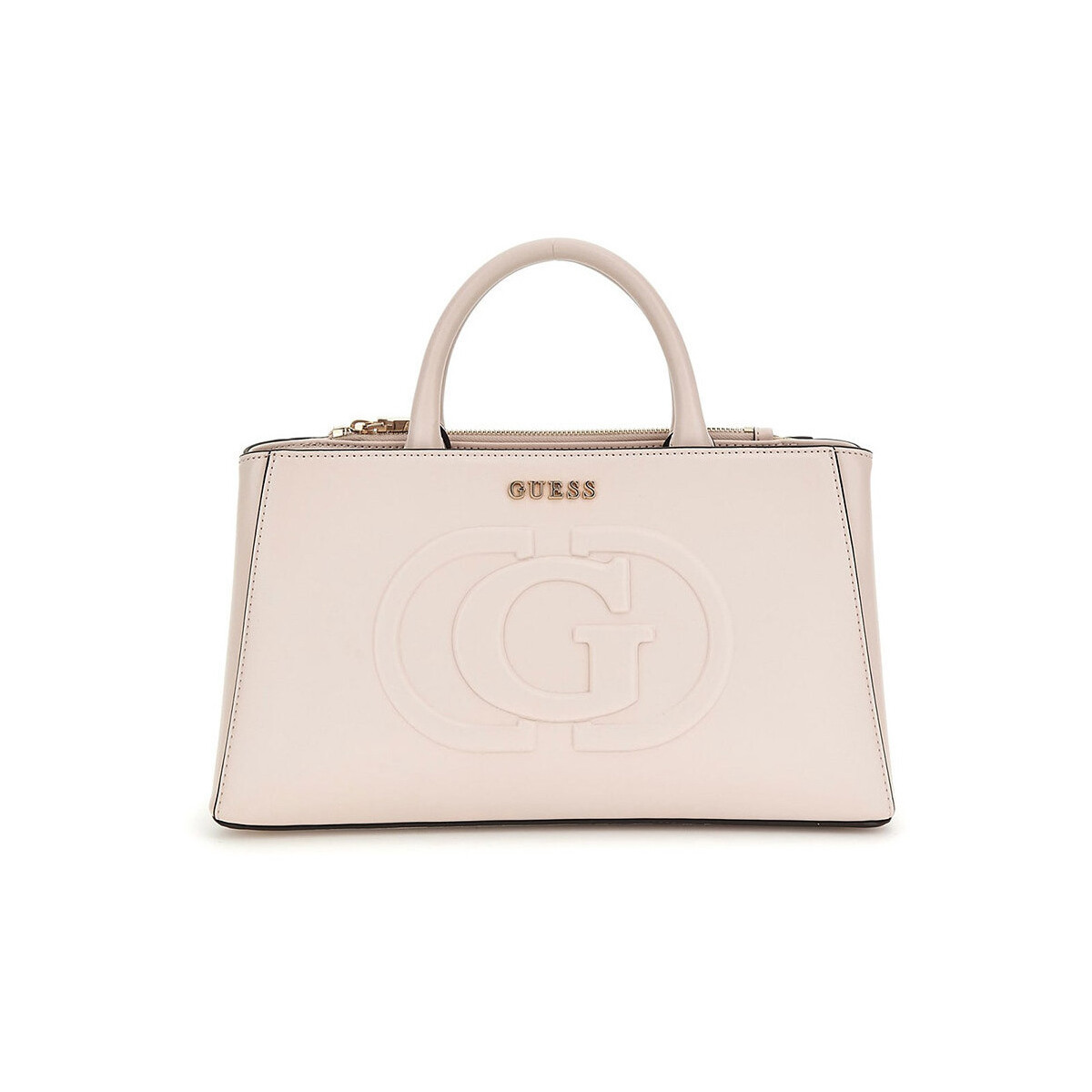 Guess  Eco Mietta Small Society Satchel  Růžová