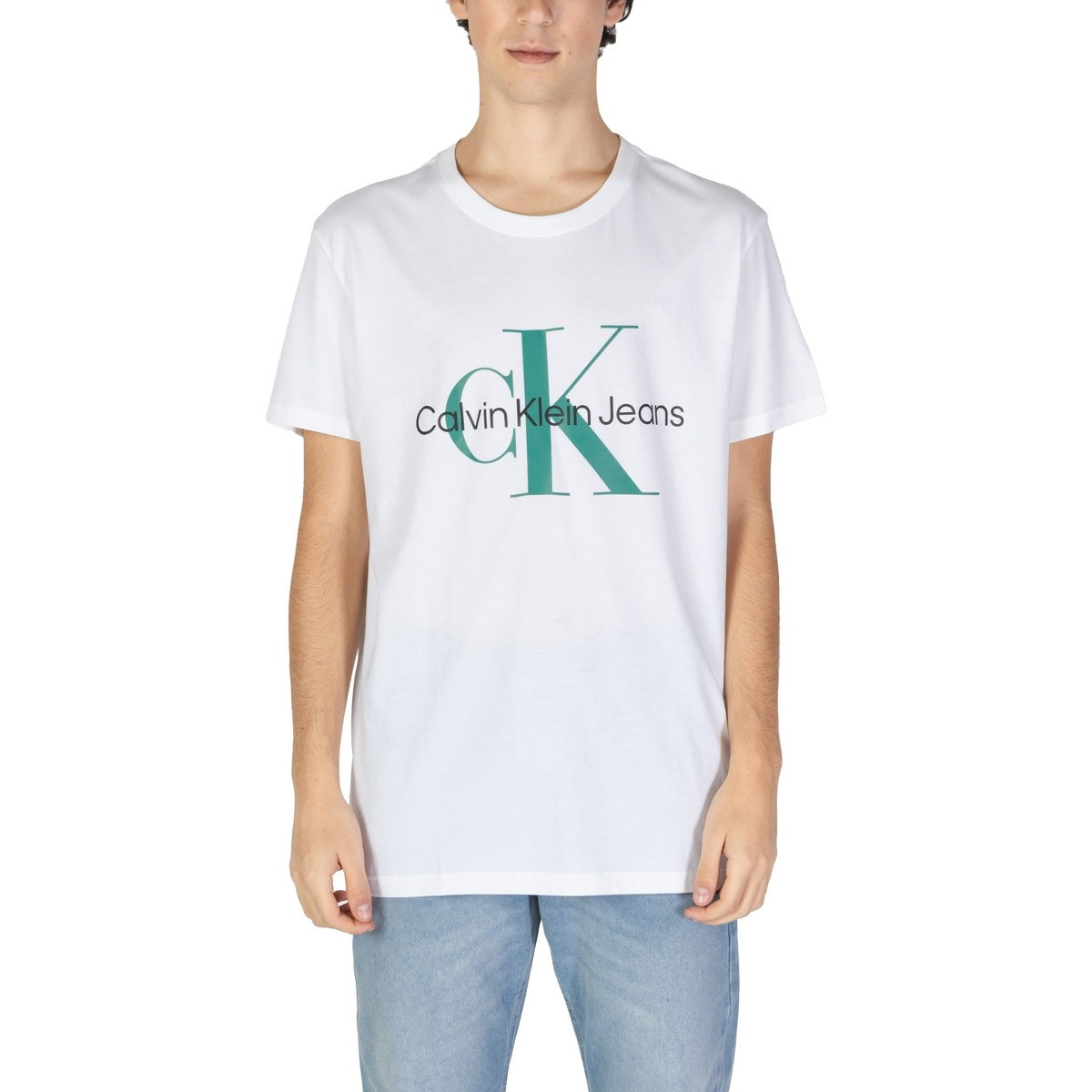 Calvin Klein Jeans  SEASONAL MONOLOGO J30J320806  Bílá