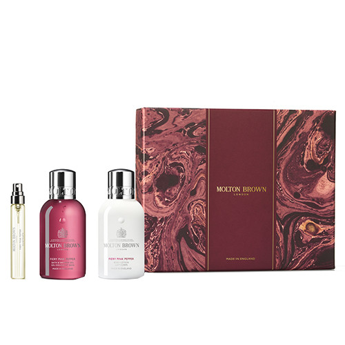 Molton Brown Dárková sada Fiery Pink Pepper Travel Collection