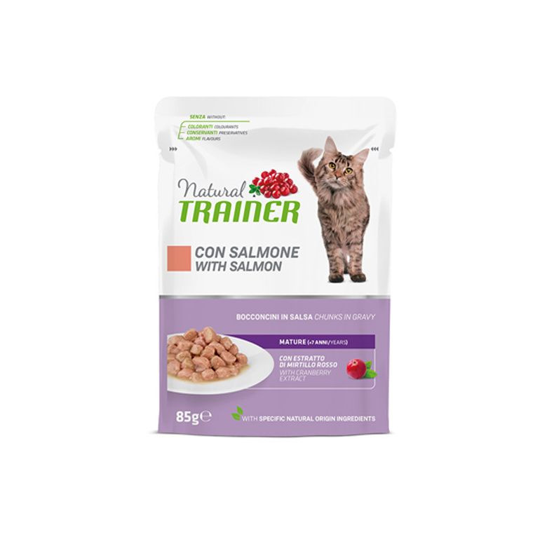 Kaps. Trainer Natural CAT MATURE losos  85g