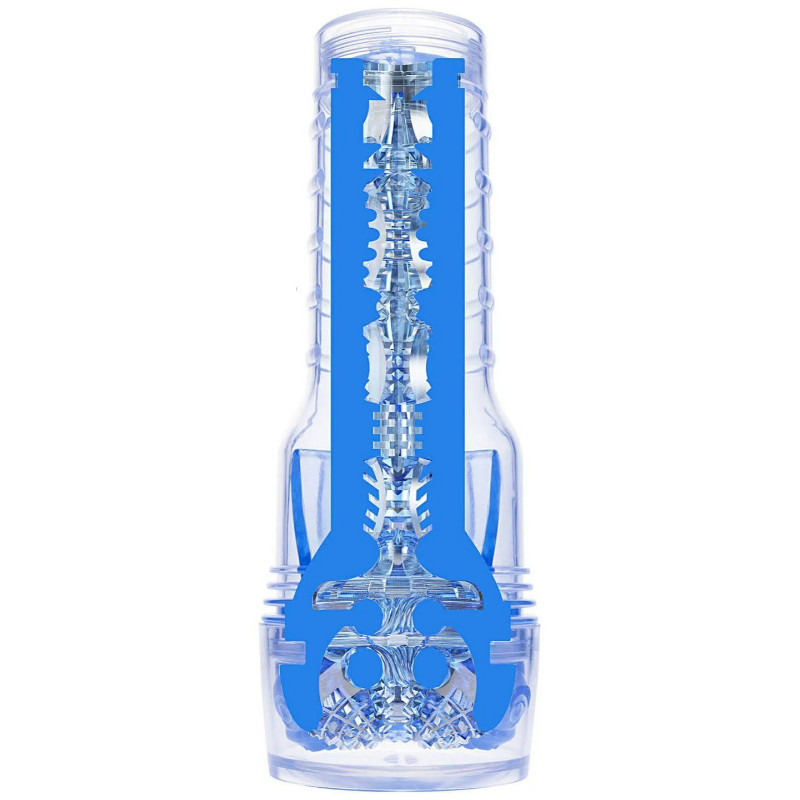 Fleshlight Turbo Core - suction masturbator (blue)