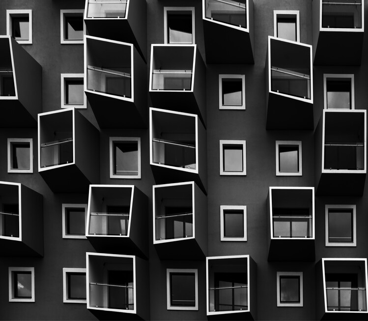 Kent Mathiesen Fotografie Living in Boxes, Kent Mathiesen, 40 × 34.8 cm