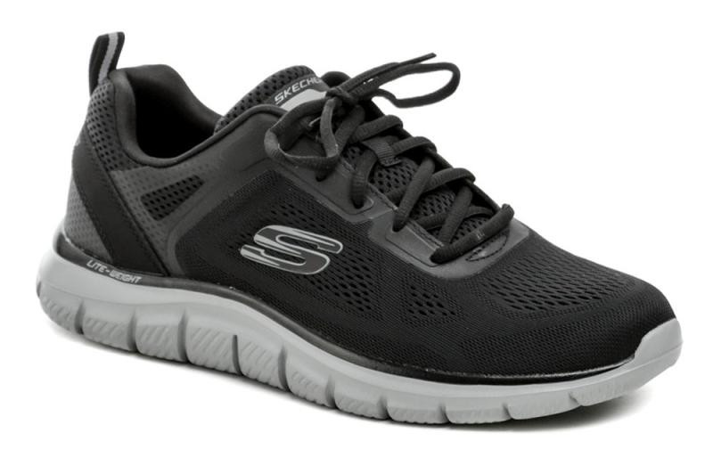 Skechers 232698-BKCC černé pánské polobotky