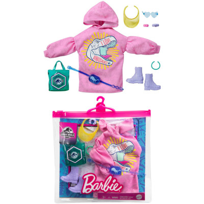 Barbie set oblečení Jurassic World™ 9ks