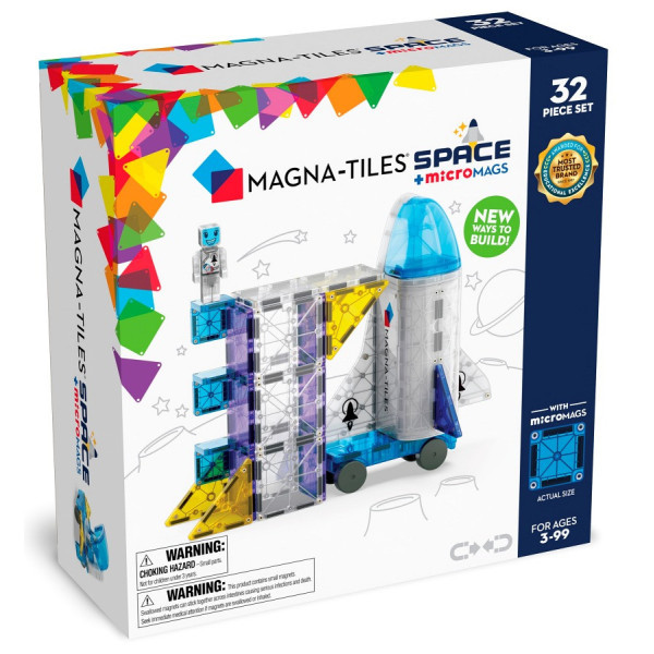 Magna-Tiles Magnetická stavebnice Space 32