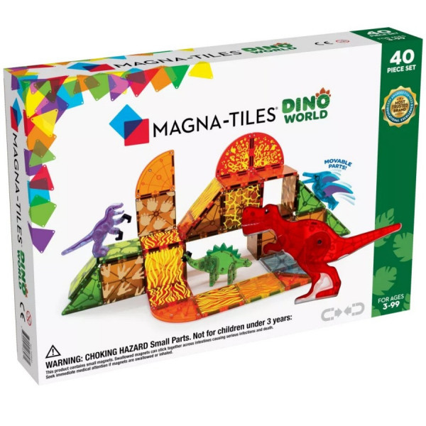 Magna-Tiles Magnetická stavebnice Dino 40