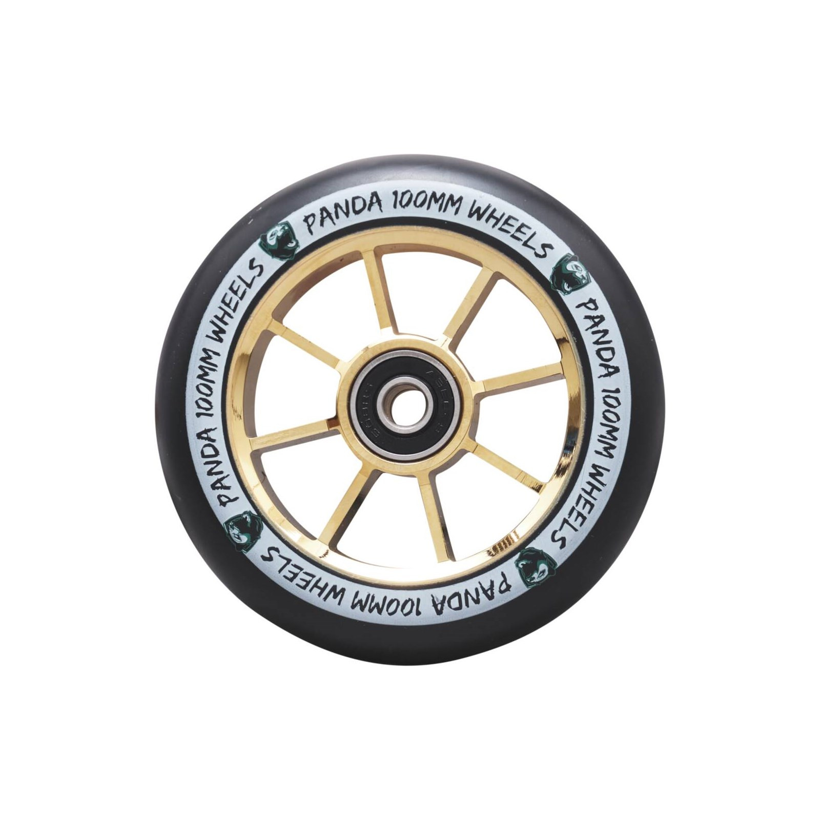 kolečko PANDA - Panda Spoked V2 Pro Scooter Wheel (GOLD CHROME)