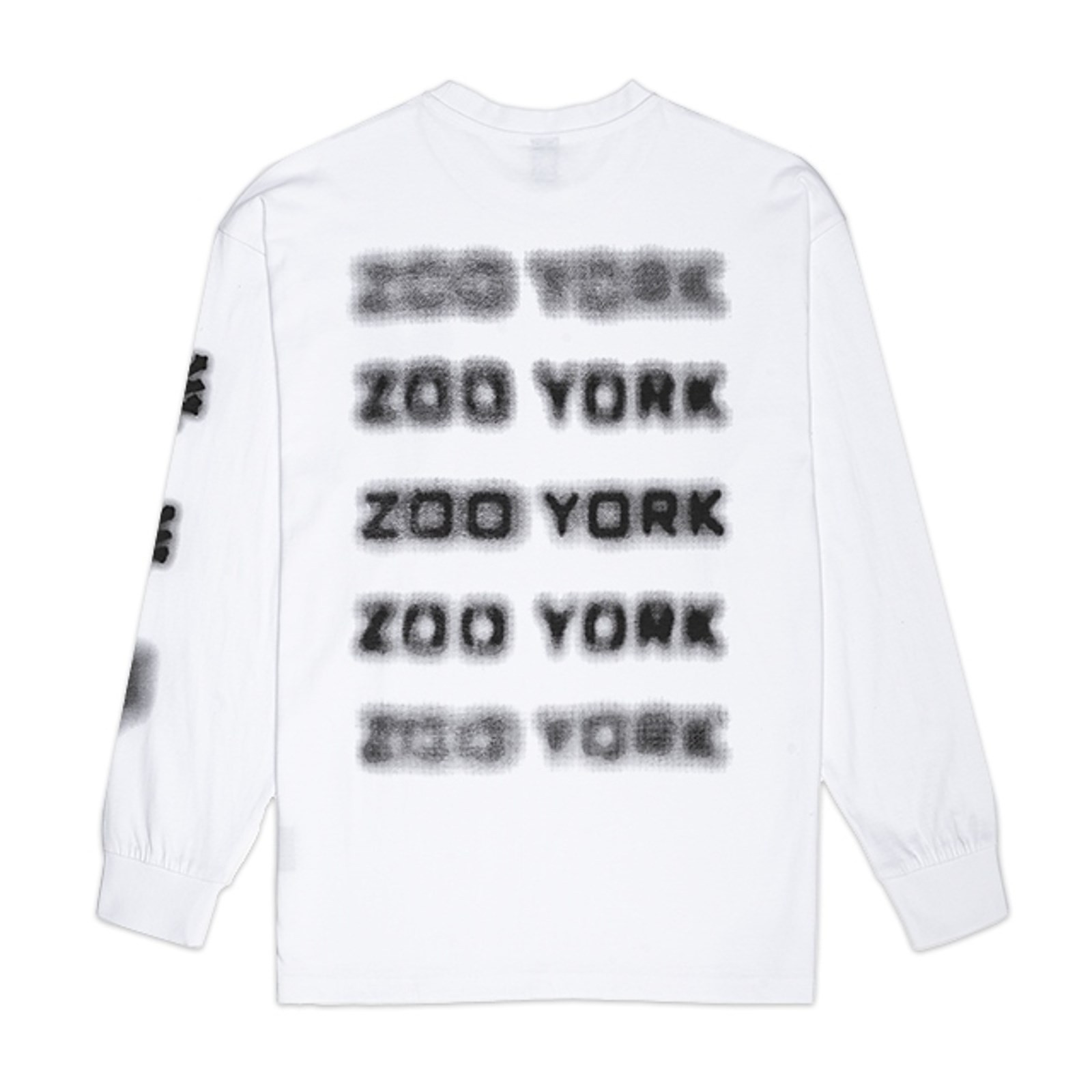 triko ZOO YORK - Visual Longsleeve White (WHITE) velikost: L
