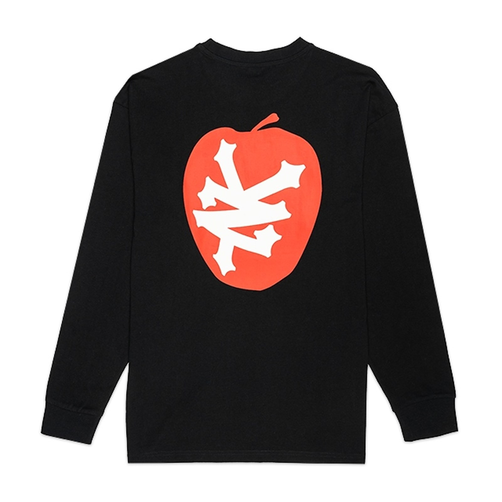 triko ZOO YORK - Apple Longsleeve Black (BLACK)