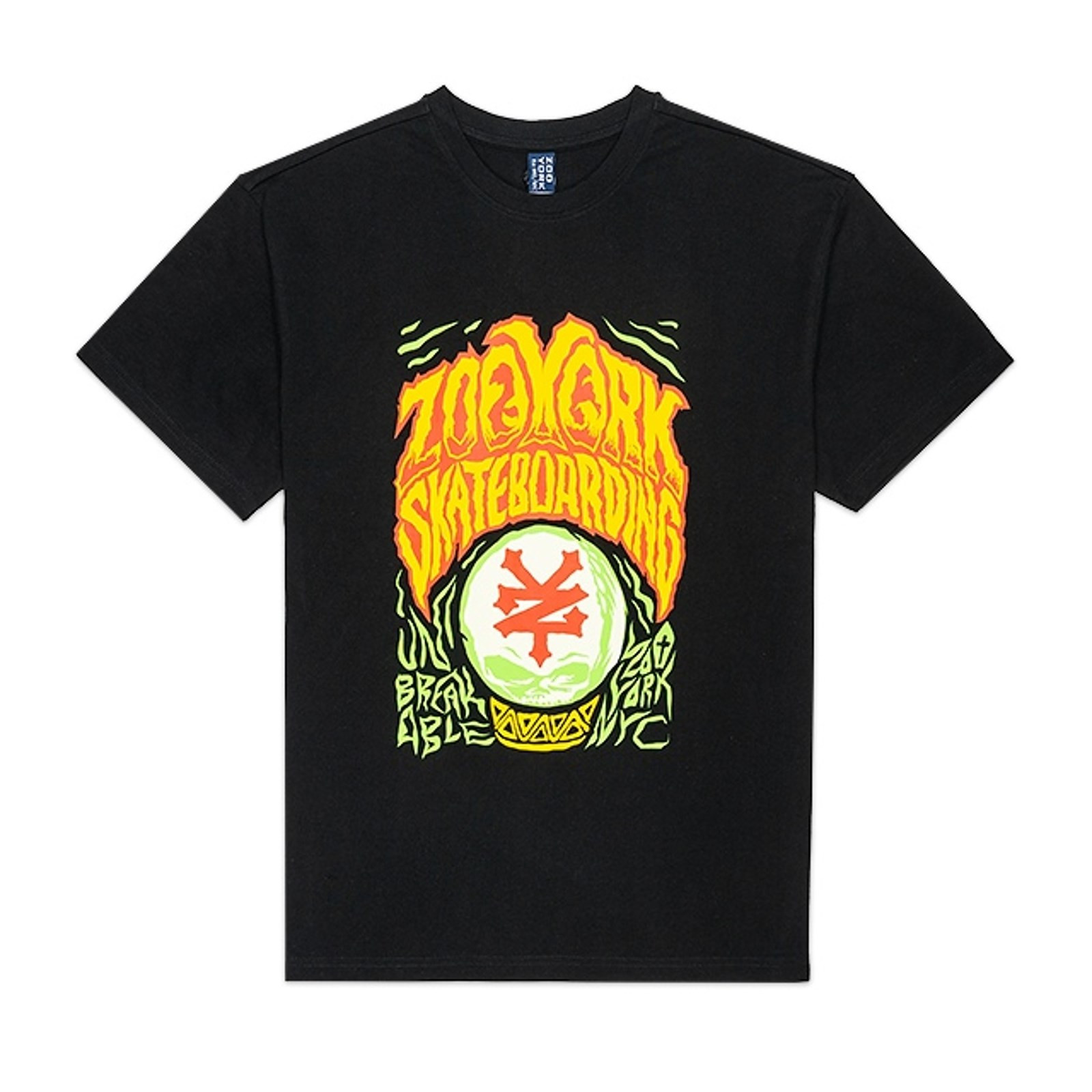 triko ZOO YORK - Dark Tee Black (BLACK) velikost: S