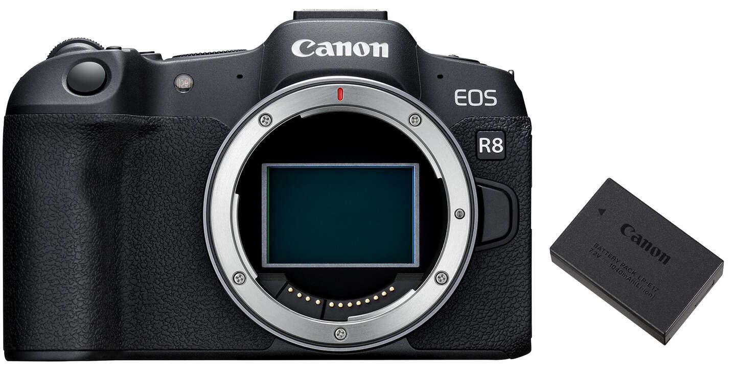 Canon EOS R8 + akumulátor LP-E17