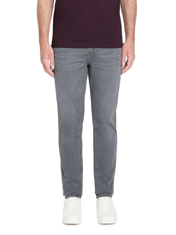 Celio C25 slim Dow Powerflex Jeans Šedá