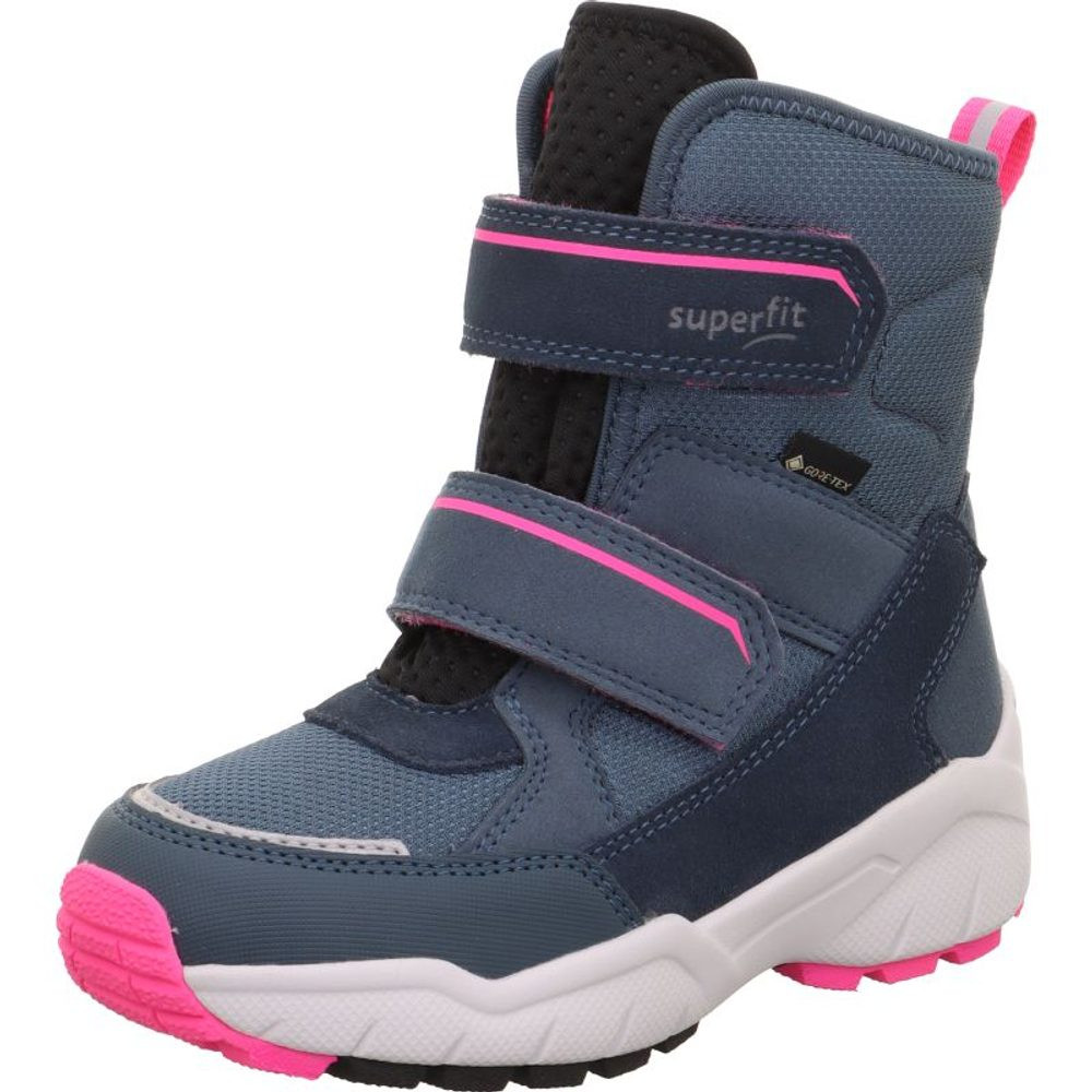 Dívčí sněhule CULUSUK 2.0 Bleu/Pink Gore-Tex, Superfit , 1-009173-8010, modrá - 27