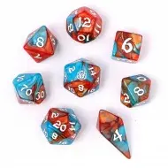 HYMGHO RPG Dice Set Bard's Cloak (8)