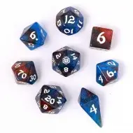 HYMGHO RPG Dice Set Mystic Nebula (8)