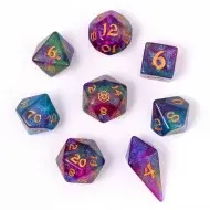 HYMGHO RPG Dice Set Siren's Melody (8)