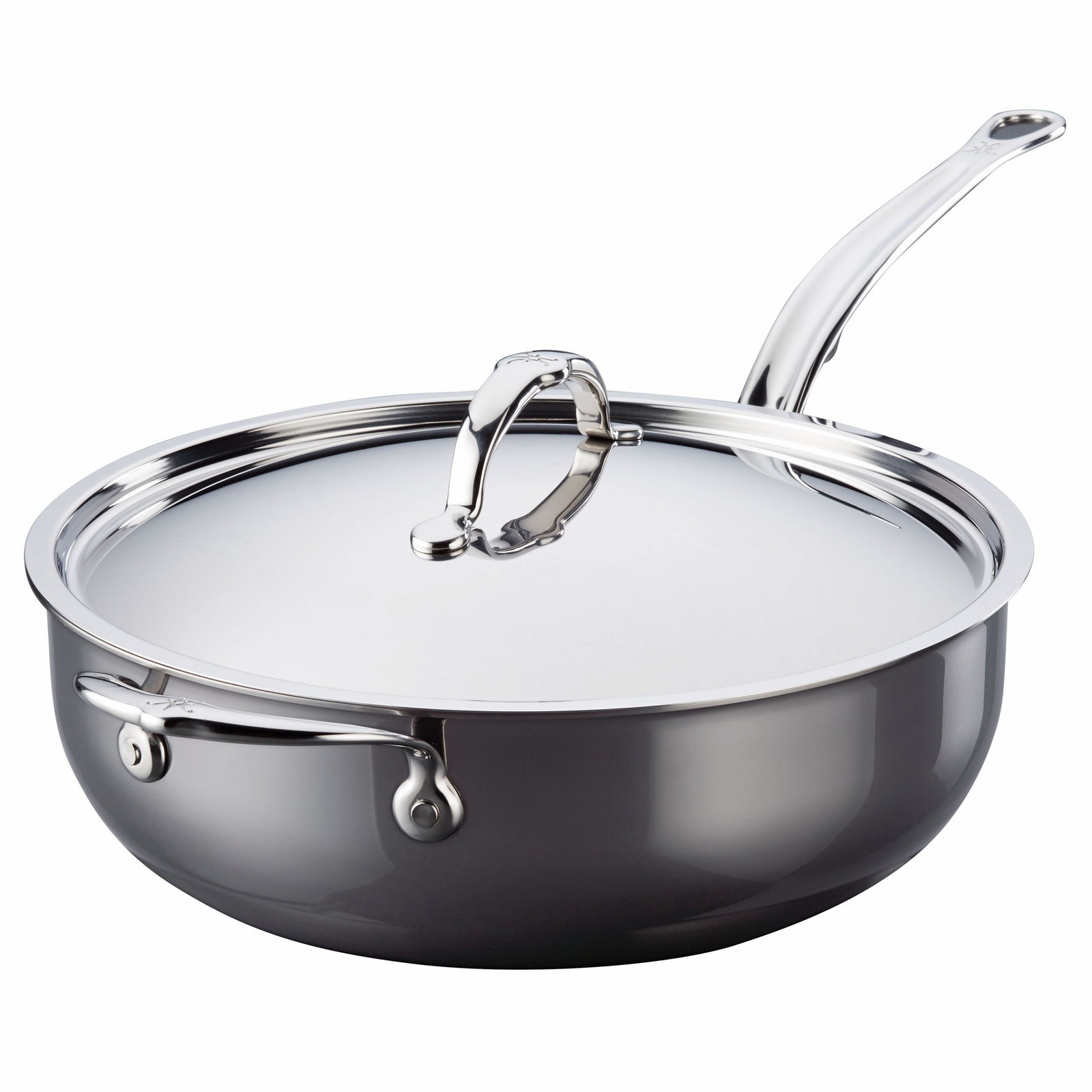 Pánev na soté NANOBOND TITANIUM 28 cm, 4,7 l, nerezová ocel, Hestan