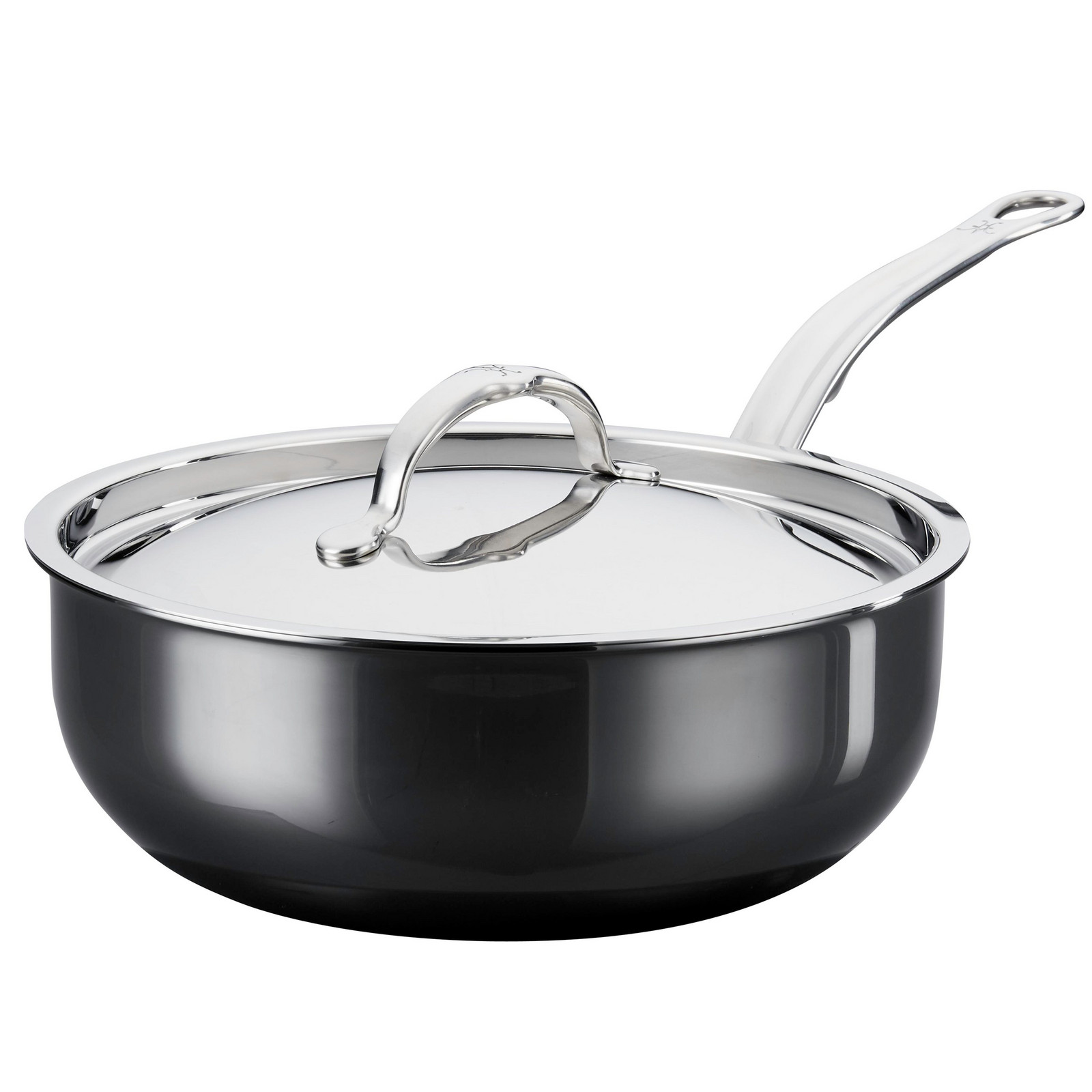 Pánev na soté NANOBOND TITANIUM 24 cm, 3,3 l, nerezová ocel, Hestan