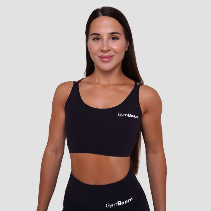 Sportovní podprsenka BEAT Black XL - GymBeam