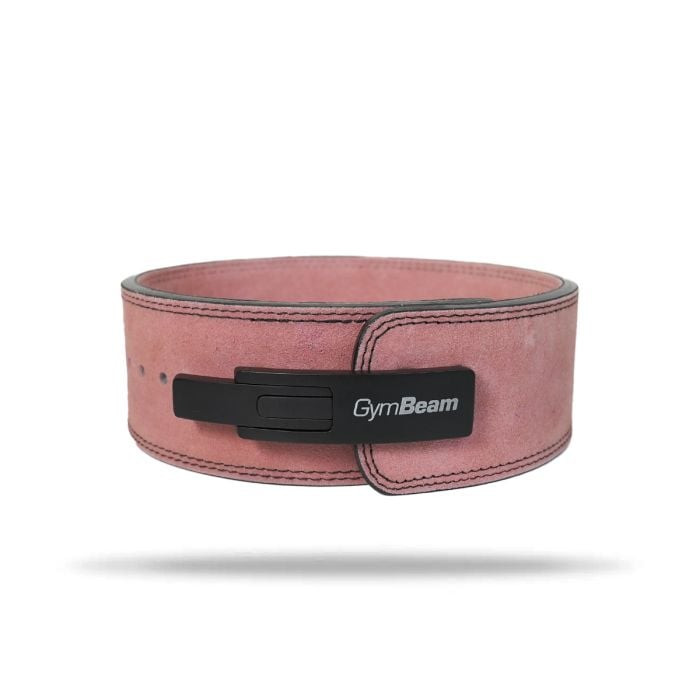 Fitness opasek LEVER Pink M - GymBeam