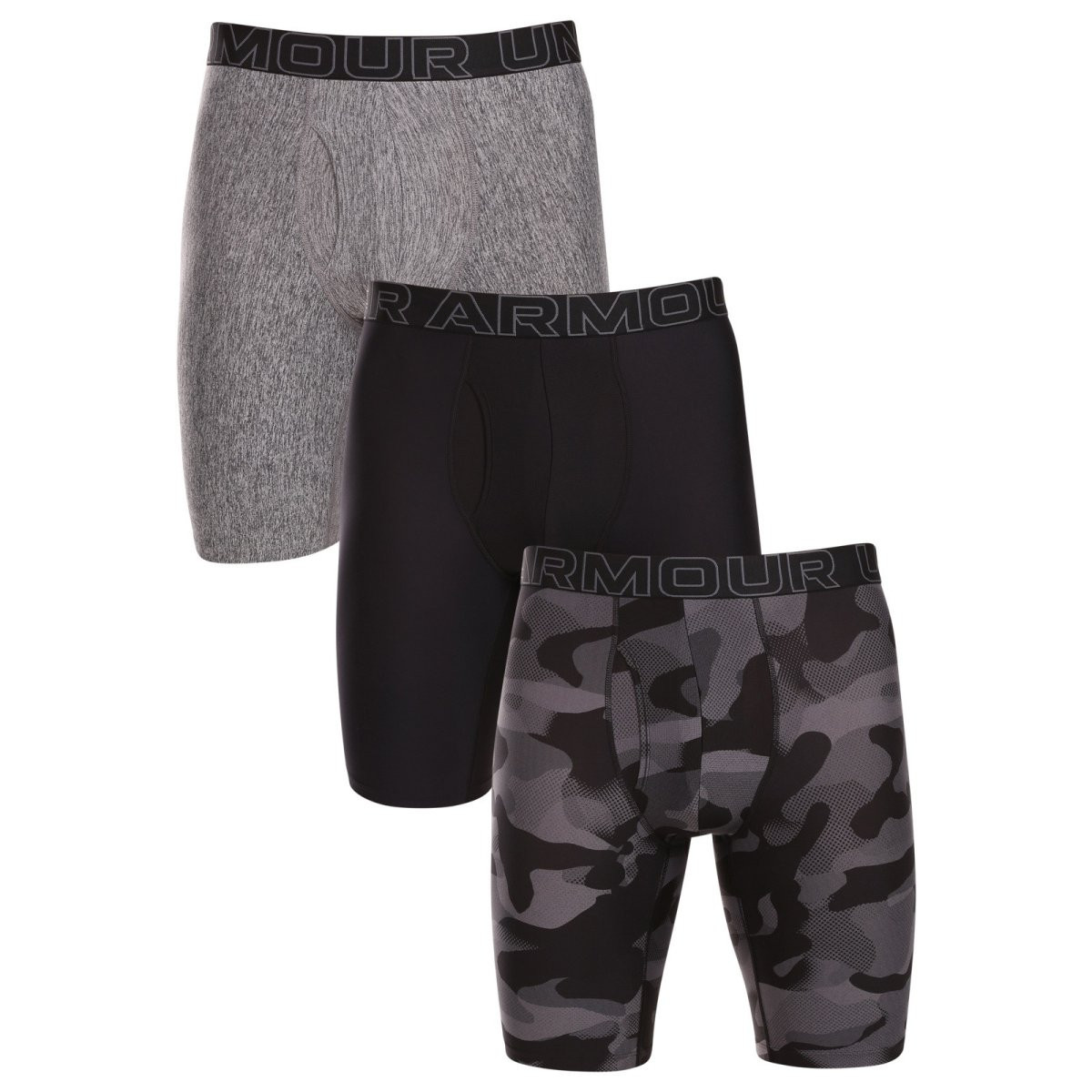 Under Armour 3PACK pánské boxerky vícebarevné (1383881 001) L