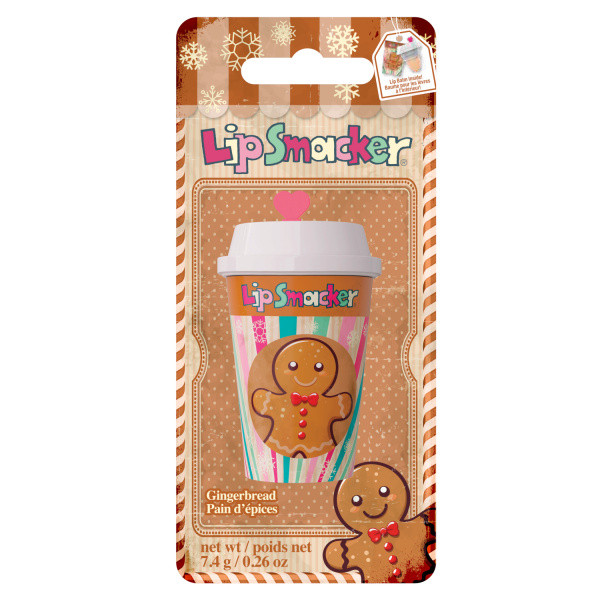 Lip Smacker Frap Cup Gingerbread hydratační a vyživující balzám na rty   7,4 g