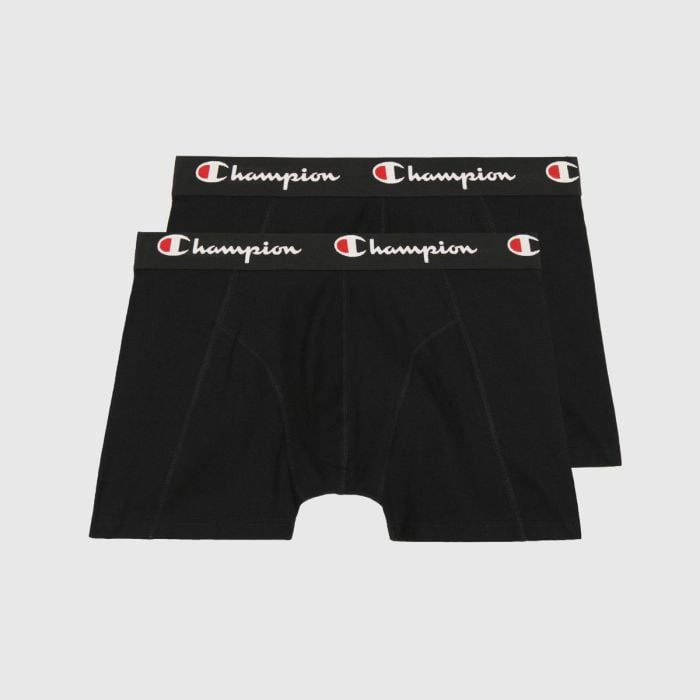 Men‘s Smooth Seam Boxers 2Pack Black XXL - Champion